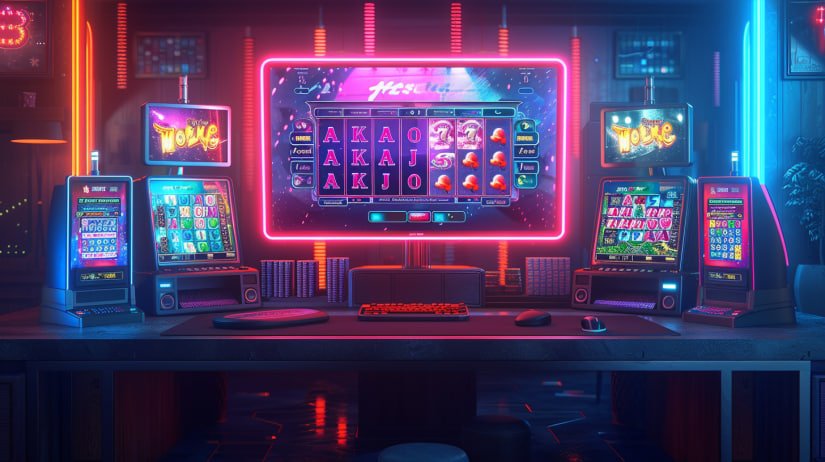Tampilan permainan slot Aviator dan Sweet Bonanza di factorio